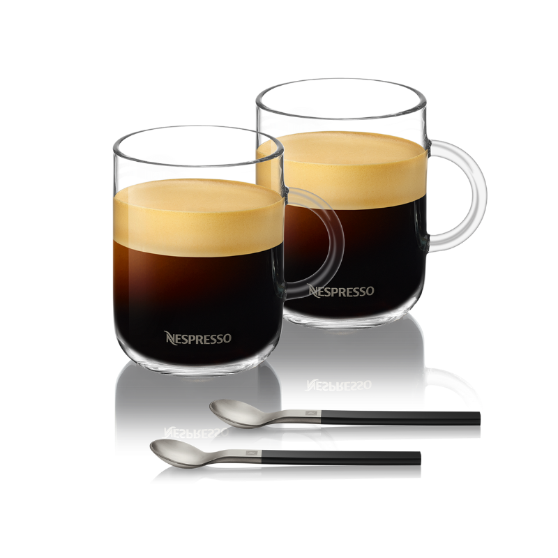 CUPS WITH SPOONS GRAN LUNGO CUPS WITH SPOONS GRAN LUNGO