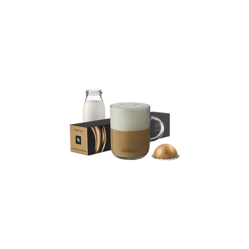 Vertuo kavos kapsulės Nespresso Double Espresso Bianco Doppio Vertuo kavos kapsulės Nespresso Double Espresso Bianco Doppio