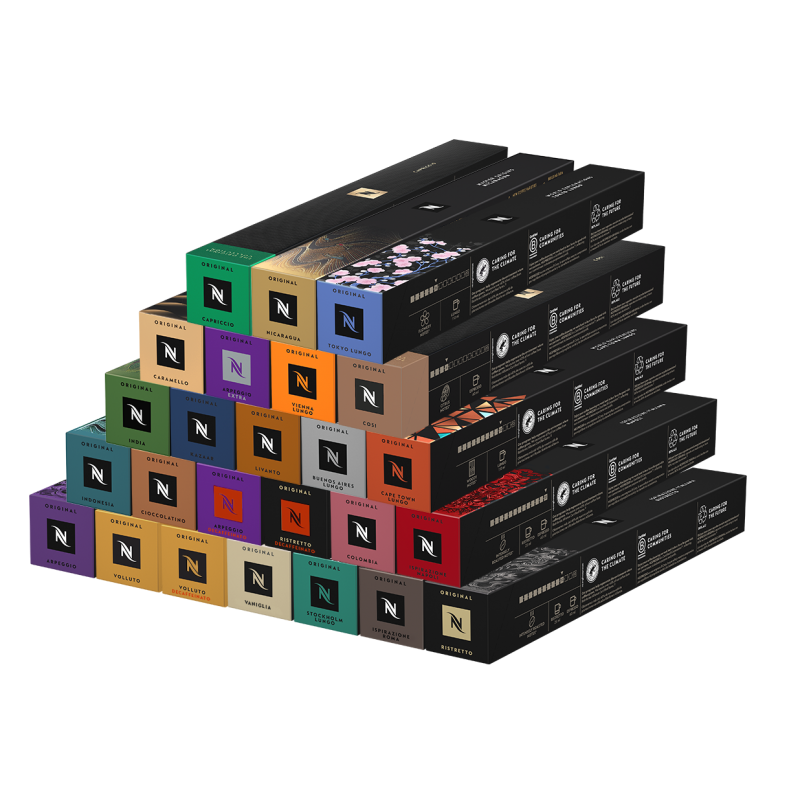 Kavos kapsulių rinkinys Nespresso Nespresso Discovery Box 250 vnt. Kavos kapsulių rinkinys Nespresso Nespresso Discovery Box 250 vnt.