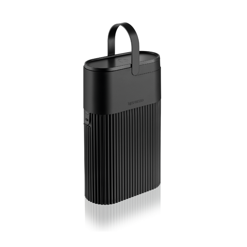 Panaudotų kapsulių talpa