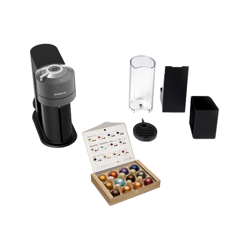 Kapsulinis kavos aparatas Nespresso Vertuo Next Grey Kapsulinis kavos aparatas Nespresso Vertuo Next Grey