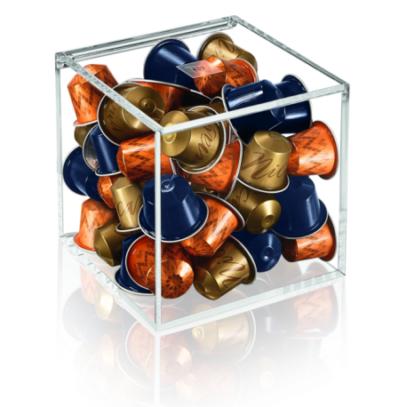 Kavos kapsulių laikiklis View Cube