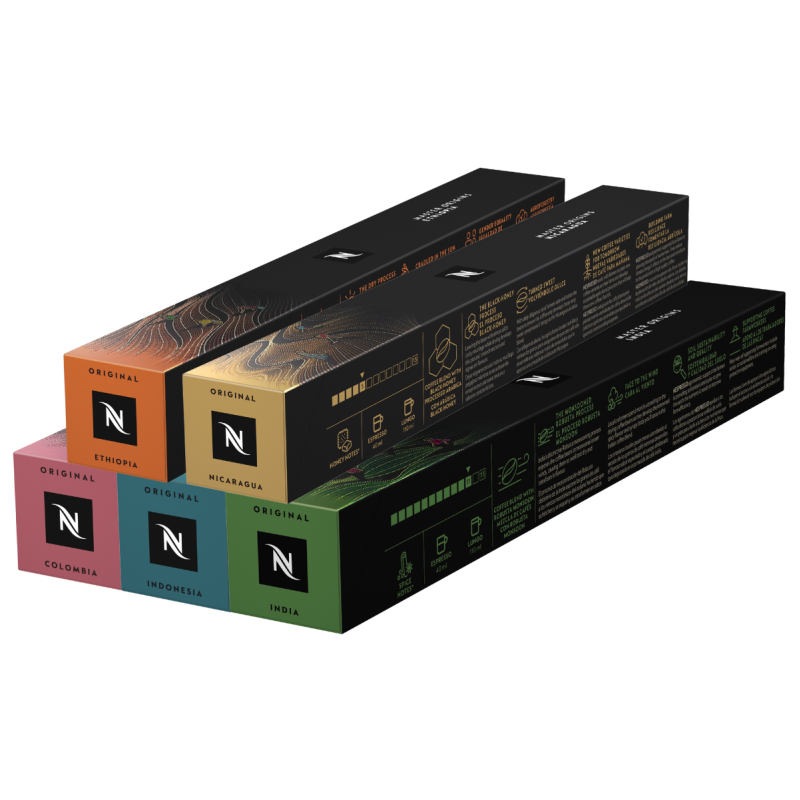 Master Origin 80 coffee selection