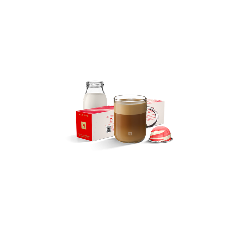 White chocolate and strawberry White chocolate and strawberry