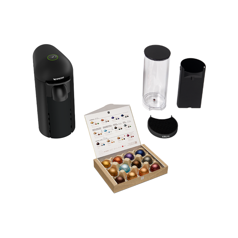 Kapsulinis kavos aparatas Nespresso Vertuo Plus Black Kapsulinis kavos aparatas Nespresso Vertuo Plus Black