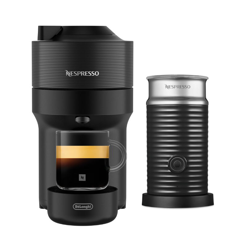 Vertuo Pop juodas & Aeroccino 3 Vertuo Pop juodas & Aeroccino 3