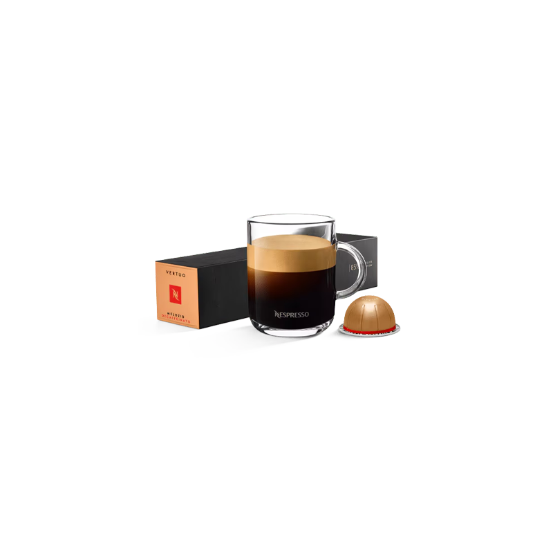 Vertuo kavos kapsulės Nespresso Melozio decaffeinato