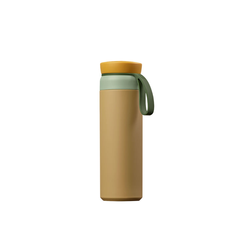 Water bottle Spring leaf Water bottle Spring leaf
