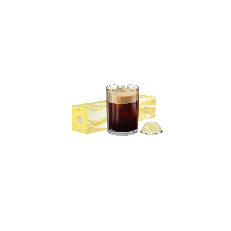 Yuzu Vanilla Over Ice