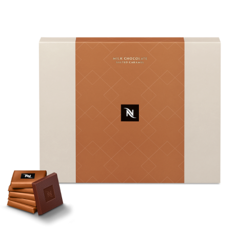 Milk Chocolate with salted caramel Milk Chocolate with salted caramel