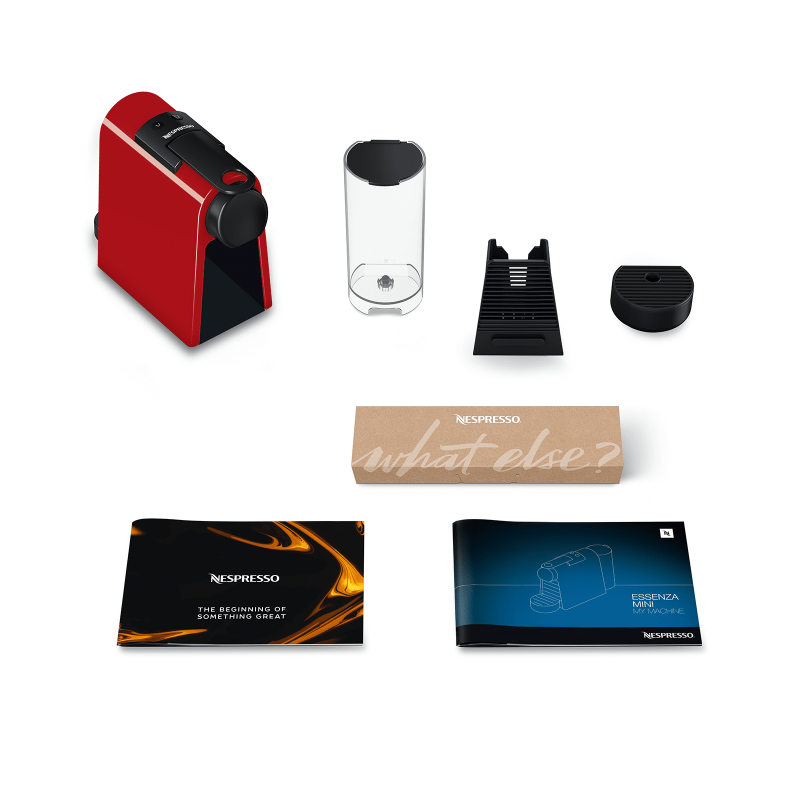 Kapsulinis kavos aparatas Nespresso Essenza mini red