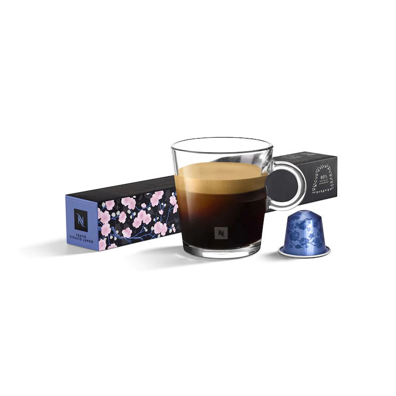 Kavos kapsulės Nespresso Tokyo Vivalto Lungo Kavos kapsulės Nespresso Tokyo Vivalto Lungo