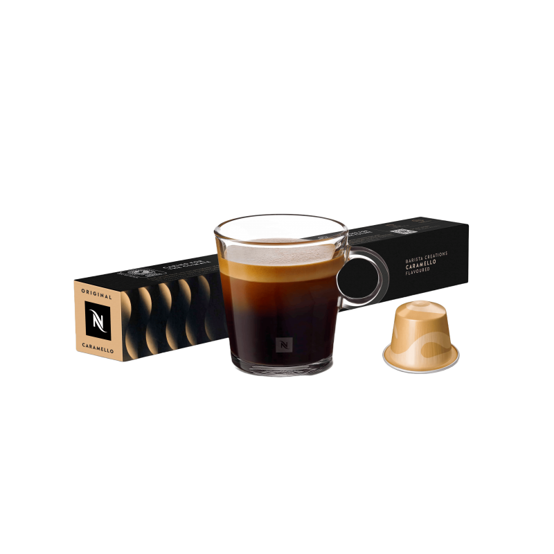 Kavos kapsulės Nespresso Caramello Kavos kapsulės Nespresso Caramello