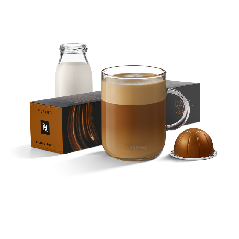 Vertuo kavos kapsulės Nespresso Bianco Forte Vertuo kavos kapsulės Nespresso Bianco Forte