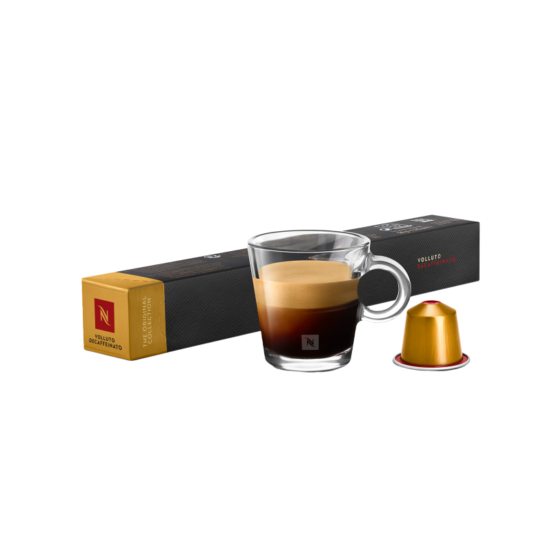 Kavos kapsulės Nespresso Volluto Decaffeinato Kavos kapsulės Nespresso Volluto Decaffeinato