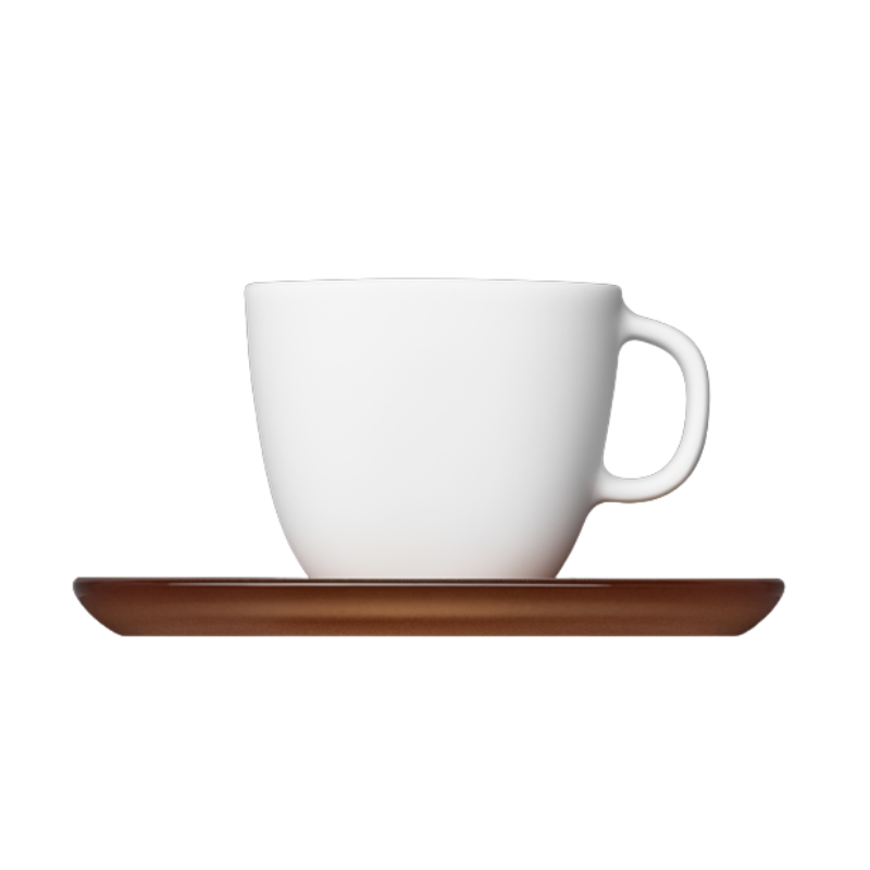 Porcelianiniai puodeliai su lėkštutėmis Lume Espresso Porcelianiniai puodeliai su lėkštutėmis Lume Espresso