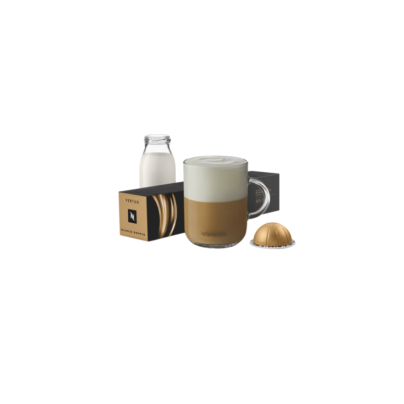 Vertuo kavos kapsulės Nespresso Double Espresso Bianco Doppio Vertuo kavos kapsulės Nespresso Double Espresso Bianco Doppio