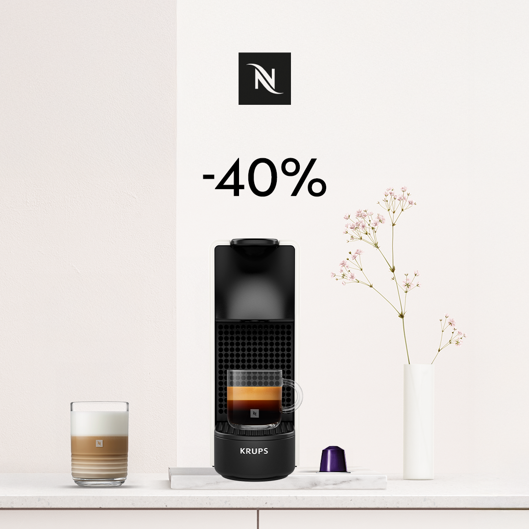 40% NUOLAIDA KAVOS APARATUI ESSENZA MINI PERKANT 120 ORIGINAL KAPSULIŲ!