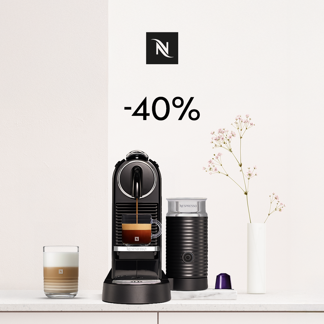 30% NUOLAIDA KAVOS APARATUI CITIZ&MILK PERKANT 180 ORIGINAL KAPSULIŲ!