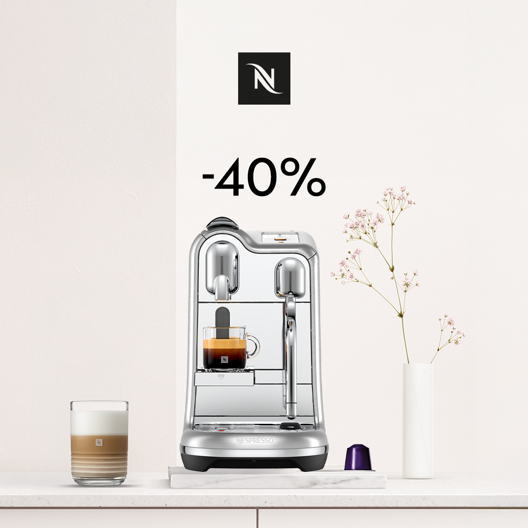 20% NUOLAIDA KAVOS APARATUI CREATISTA PRO PERKANT 220 ORIGINAL KAPSULIŲ!