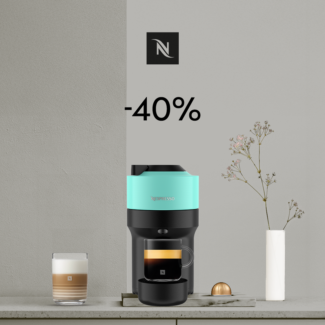 40% NUOLAIDA KAVOS APARATUI VERTUO POP PERKANT  80 VERTUO KAPSULIŲ! 