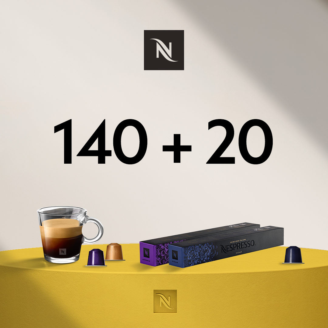 BUY 140 ORIGINAL CAPS - GET 2 SLEEVES ISPIRAZIONE ITALIANA FOR 0,02 EUR