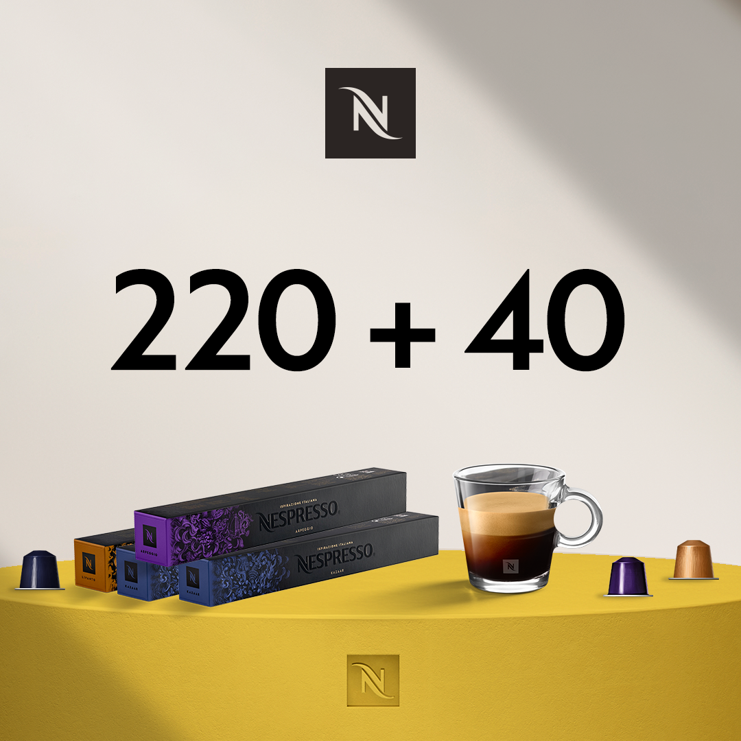 BUY 220 ORIGINAL CAPS - GET 4 SLEEVES ISPIRAZIONE ITALIANA FOR 0,04 EUR