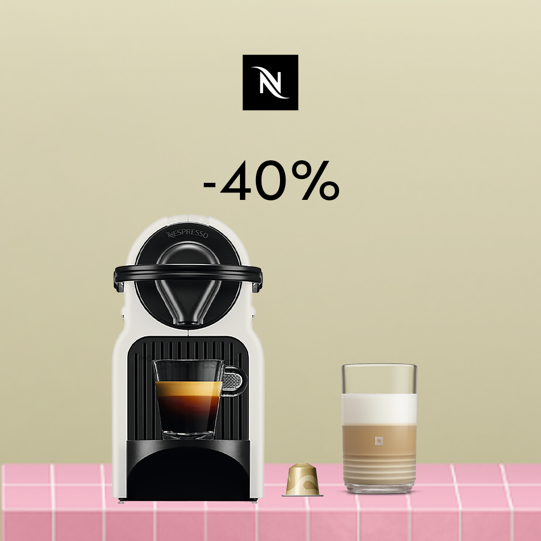 40% NUOLAIDA KAVOS APARATUI INISSIA PERKANT 120 ORIGINAL KAPSULIŲ!