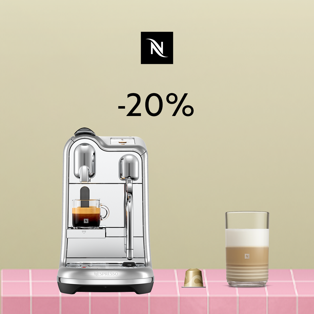 20% NUOLAIDA KAVOS APARATUI CREATISTA PLUS PERKANT 200 ORIGINAL KAPSULIŲ!
