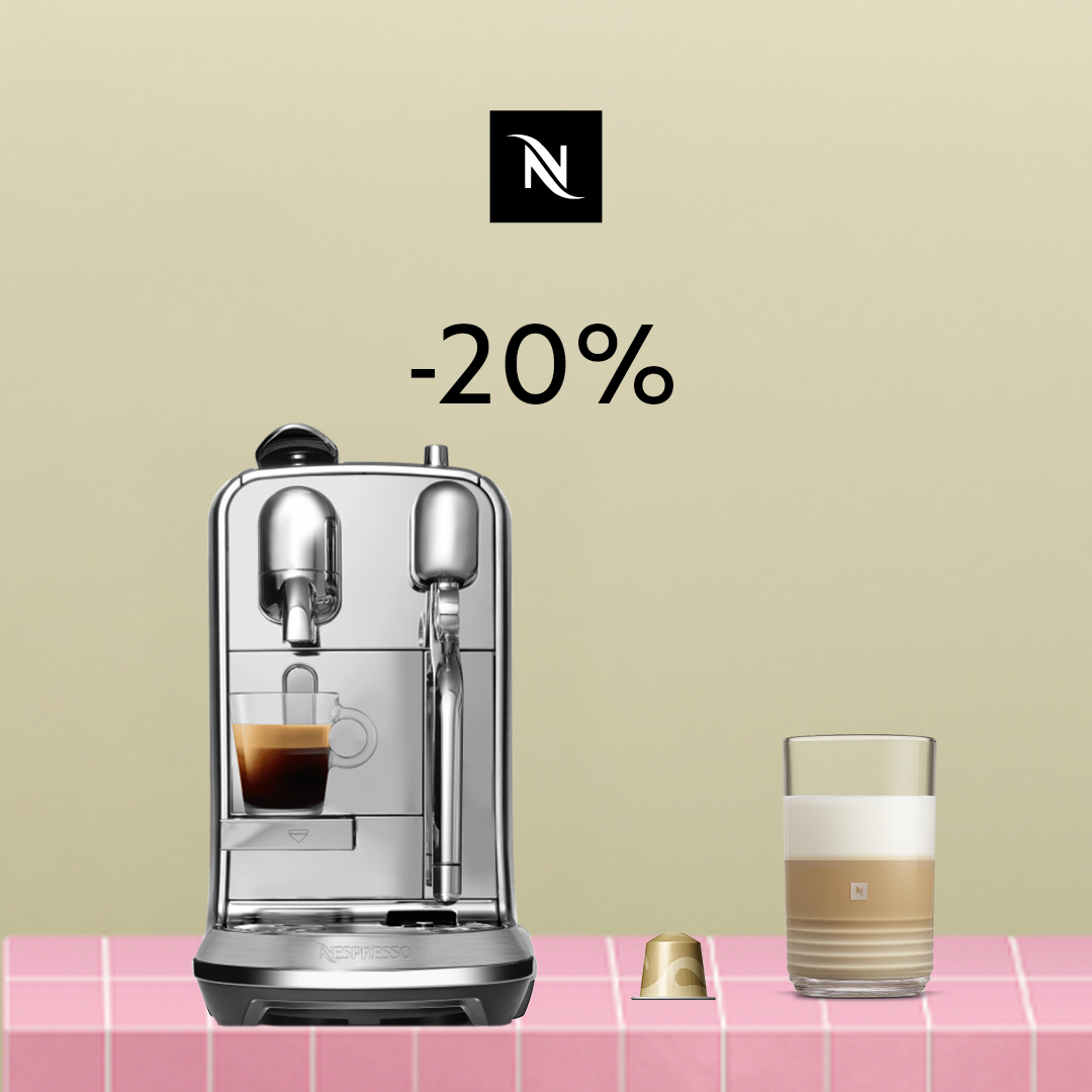 20% NUOLAIDA KAVOS APARATUI CREATISTA PLUS PERKANT 200 ORIGINAL KAPSULIŲ!