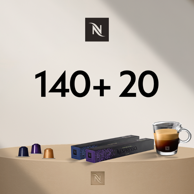 BUY 140 ORIGINAL CAPS - GET 2 SLEEVES ISPIRAZIONE ITALIANA FOR  0,02 EUR