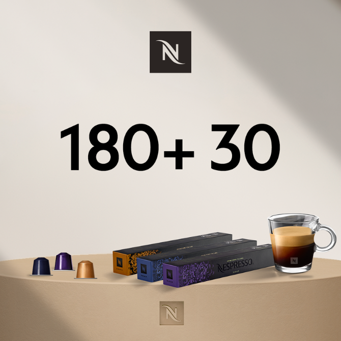 BUY 180 ORIGINAL CAPS - GET 3 SLEEVES ISPIRAZIONE ITALIANA FOR  0,03 EUR