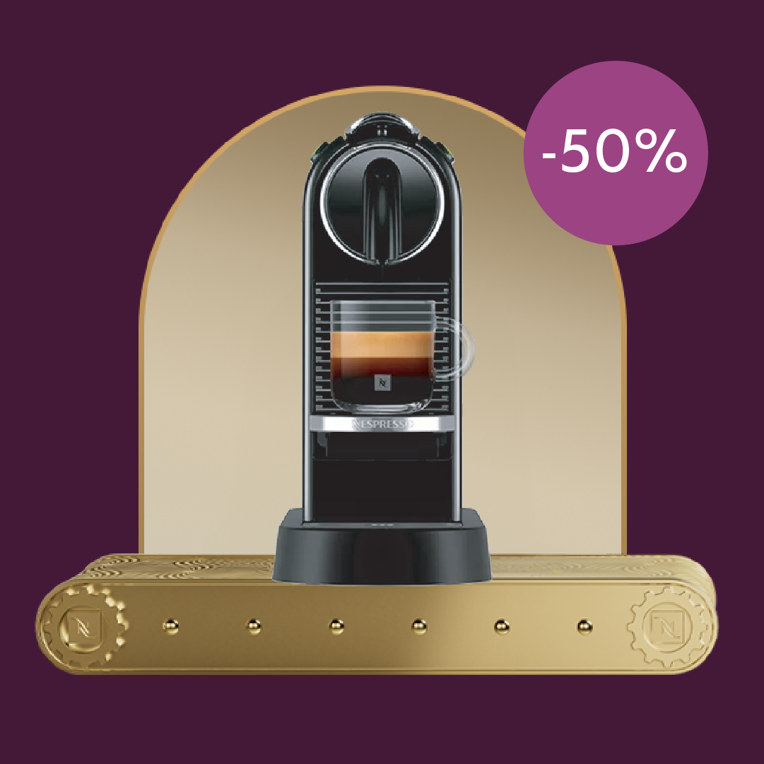 -50% KAVOS APARATUI CITIZ PERKANT 220 ORIGINAL KAPSULIŲ!