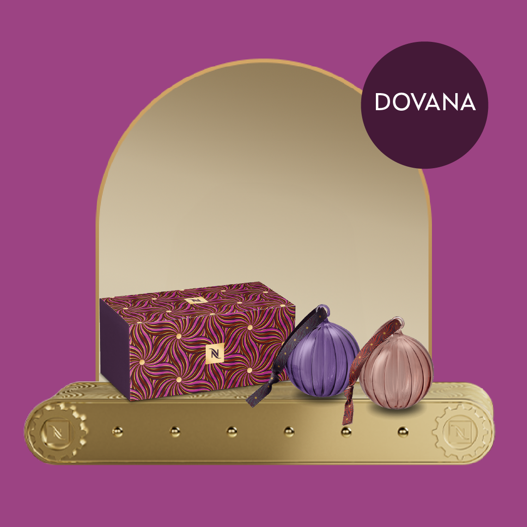 Pirkite 80 Vertuo kavos kapsulių ir Festive Baubles gaukite dovanų!