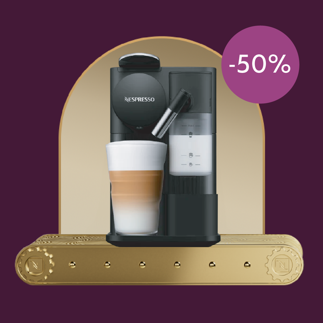 -50% KAVOS APARATUI LATTISSIMA ONE PERKANT 220 ORIGINAL KAPSULIŲ!