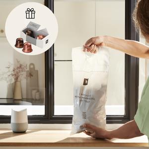 Grąžinkite panaudotas kapsules ir gaukite 2 kapsules dovanų*