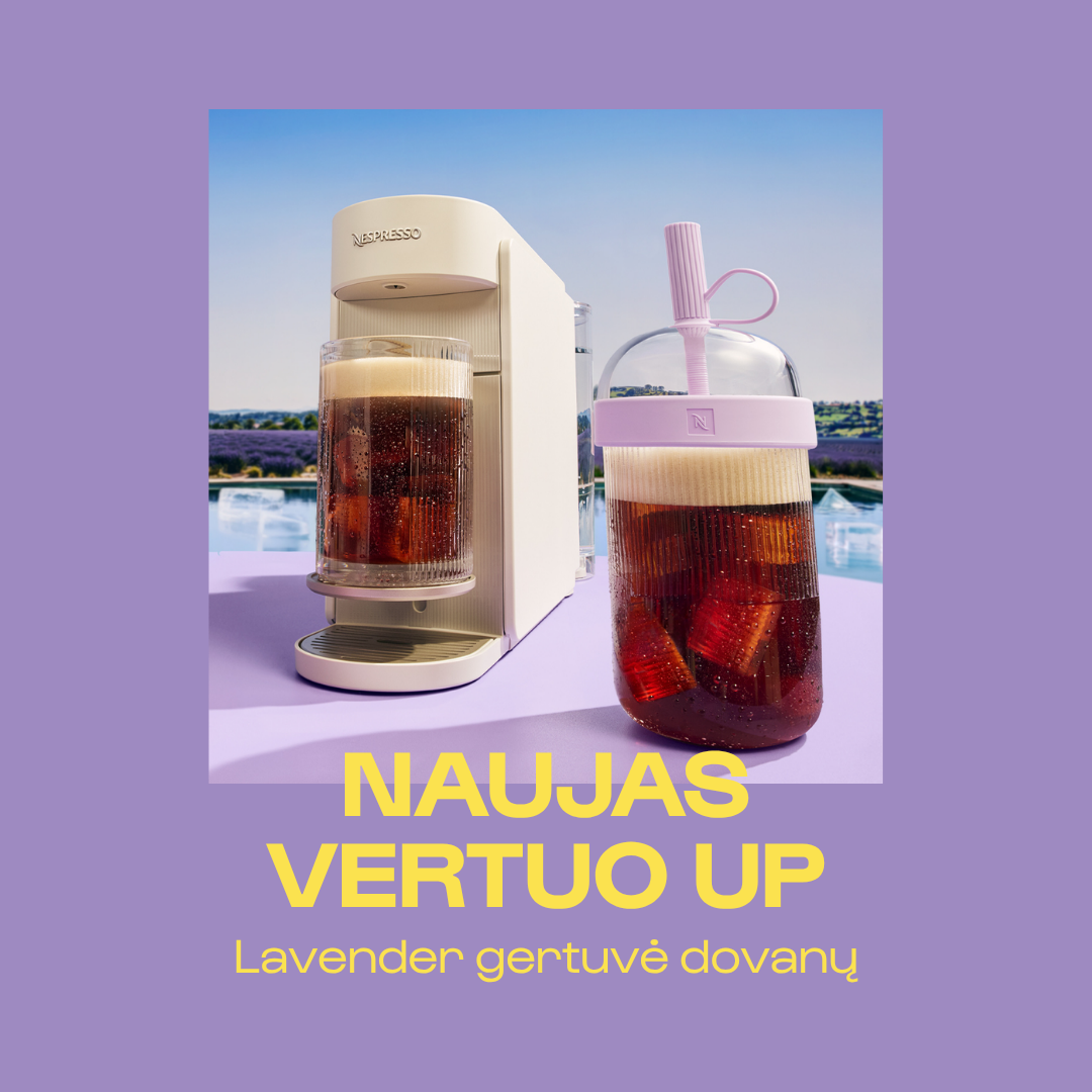 PIRKITE NAUJĄ VERTUO UP KAVOS APARATĄ IR GAUKITE LAVENDER GERTUVĘ DOVANŲ PIRKITE NAUJĄ VERTUO UP KAVOS APARATĄ IR GAUKITE LAVENDER GERTUVĘ DOVANŲ