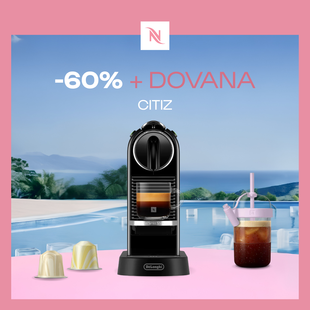 -60% KAVOS APARATUI CITIZ, PERKANT 150 ORIGINAL KAPSULIŲ + DEGUSTACINIS RINKINYS DOVANŲ