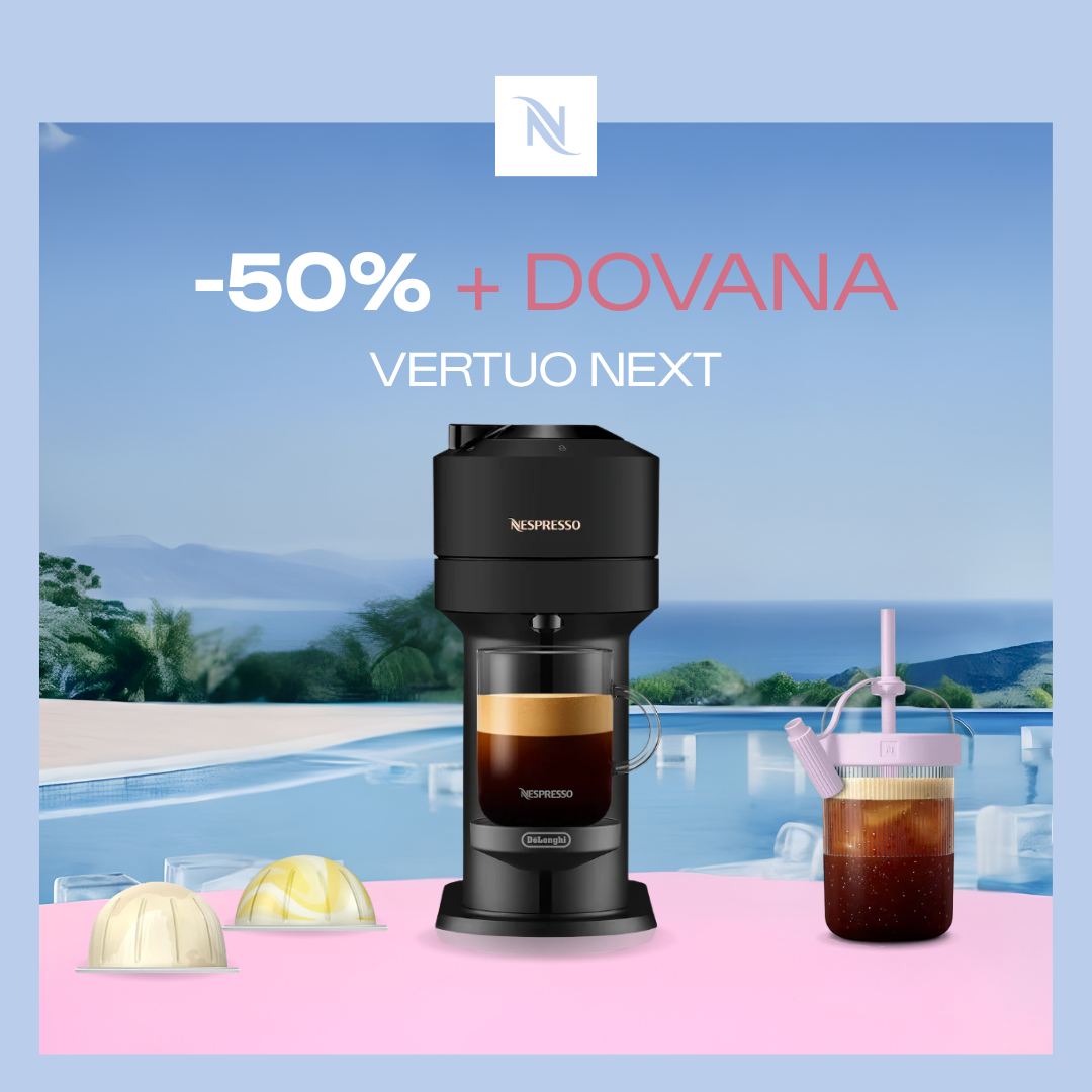 -50% KAVOS APARATUI VERTUO NEXT, PERKANT 100 VERTUO KAPSULIŲ + DEGUSTACINIS RINKINYS DOVANŲ -50% KAVOS APARATUI VERTUO NEXT, PERKANT 100 VERTUO KAPSULIŲ + DEGUSTACINIS RINKINYS DOVANŲ