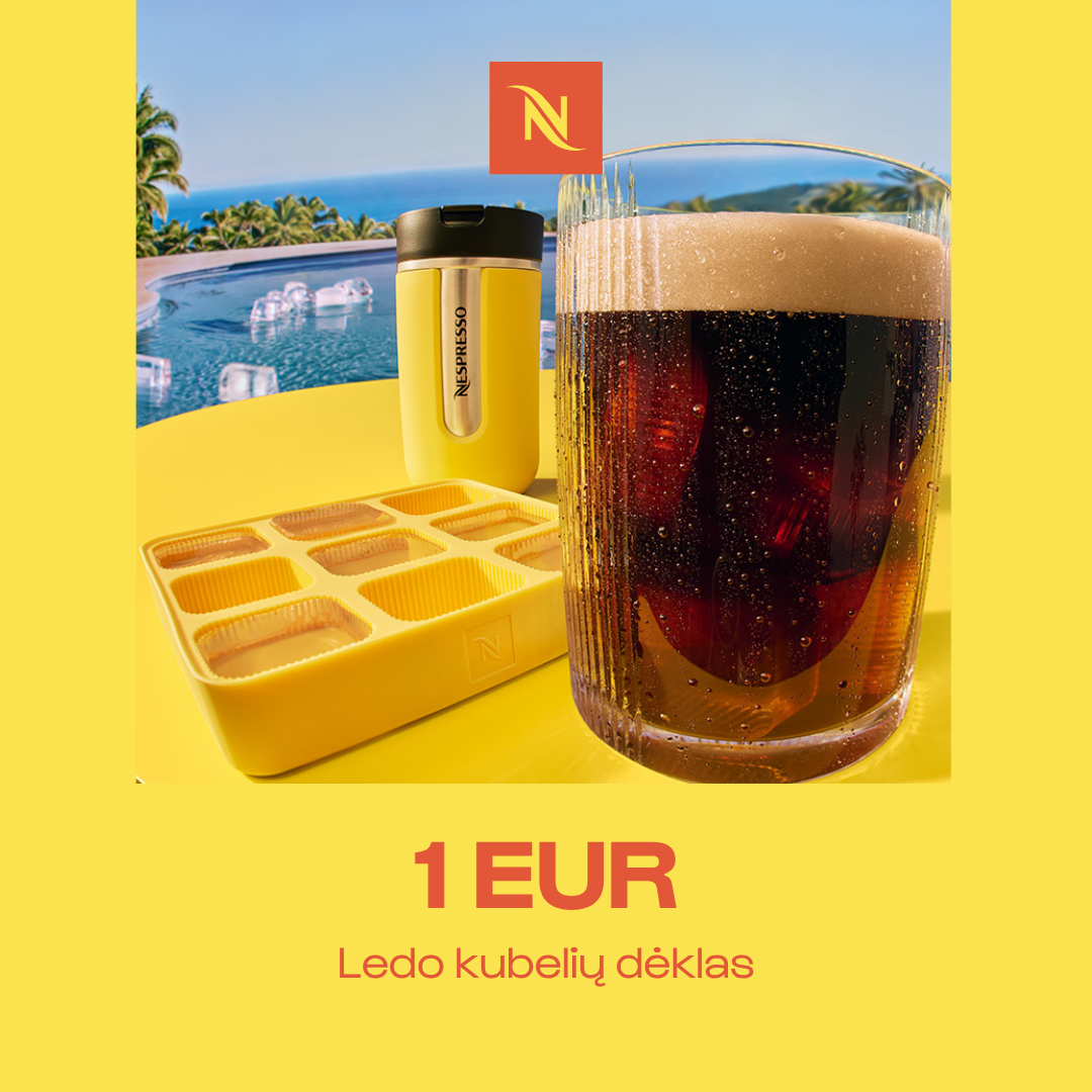 PIRKITE 80 ORIGINAL KAPSULIŲ IR GAUKITE LEDO KUBELIŲ DĖKLĄ  YUZU UŽ 1 EUR