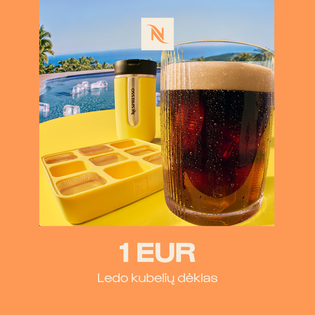 PIRKITE 60 VERTUO KAPSULIŲ IR GAUKITE LEDO KUBELIŲ DĖKLĄ YUZU UŽ 1 EUR
